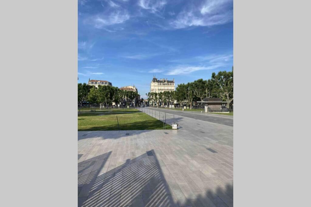 Grand Appartement Proche Gare Et Polygone Béziers Esterno foto